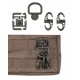 PACK TACTICO MOSQUETON ULTIMATE MOLLE