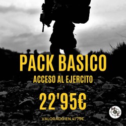 PACK BASICO ACCESO AL EJERCITO